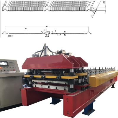 중국 기계 Gcr15 롤러 5.5KW 단계 타일 기계를 지붕으로 덮는 350H 강철 유약 기와 판매용