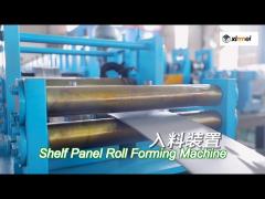 teardrop rack upright rolling forming machine gi 90mm shaft