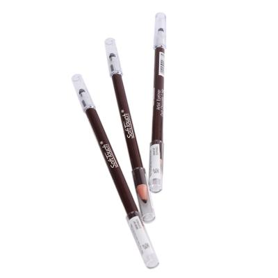 China Waterproof Wholesale Private Label Double Ended OEM Eyes Pencil Brown Eyeliner for sale