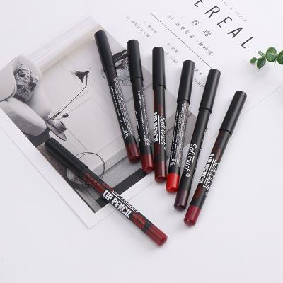 China Global Hot Selling Waterproof 12 Long Lasting No Logo Red Lipliners Custom Lip Liners for sale