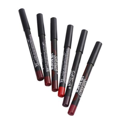 China 2021 Customs Logo Brand Waterproof High Pigment Brown Cruelty Free Lip Liner for sale