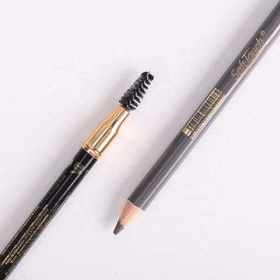 China OEM High Quality Waterproof Long Lasting 3 Colors In 1 Eyebrow Pencil With Sharpener for sale