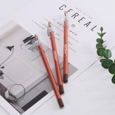 China Wholesale Waterproof Eyebrow Pencil Custom Clean Logo Proof Soft Sweat Brown Dry Eyebrow Pencil for sale