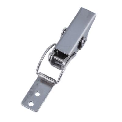 China TS-633-SUS Cold Rolled Steel Plate Metal Box Sprnig Claw Adjustable Stainless Steel Suction Toggle Latch for sale