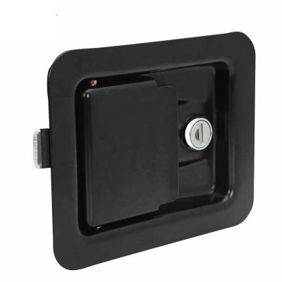 China LM-866-5 Truck Door Latch Steel Large Size Tool Box Handle Pallet Back Latch Lock for sale