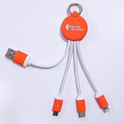 China Barber Shop Factory Design Promotional Gift Led Logo Light Up Fill Cable for sale