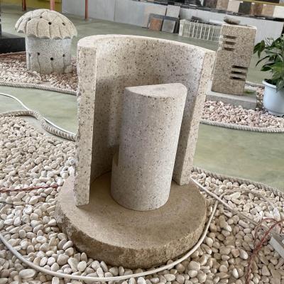 China Different Type Modern Popular Landscaping Granite Stone Graden Lantern For Outdoor Decorate for sale