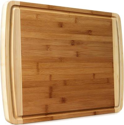 China Sustainable Acacia Wood Cutting Board Food Cutting Board Acrylic HDPE Cutting Board Empty Holder With Handle for sale