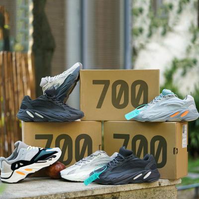 China 2022 fashion top quality 1:1 OG H12 700v2 yezzy boots 700 real stockx bright blue sports running shoes for men for sale