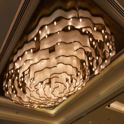 China Modern Customizable Hotel Lobby Luxury Decorative Lighting Modern Chandelier for sale