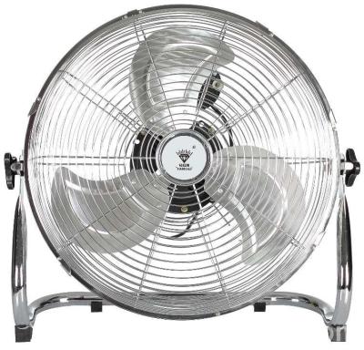 China 20 inch Electric Motor cooling Industrial design High Velocity Metal Blades Floor Fan à venda