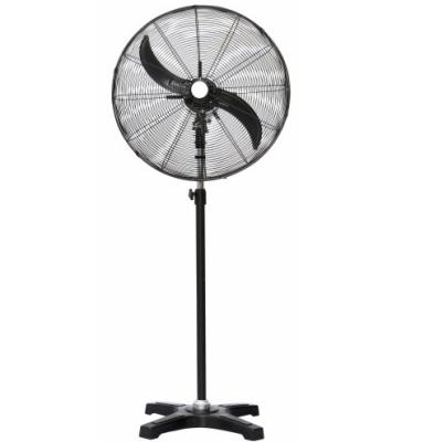 China cross base 3 speeds with 2 aluminum blades manufacture factory 26 inch electric industrial stand fan for sale