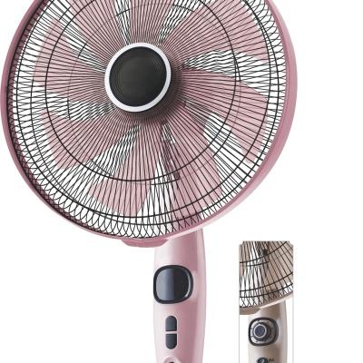 China Home office hospital living room oscillating pedestal 16inch plastic stand fan for sale