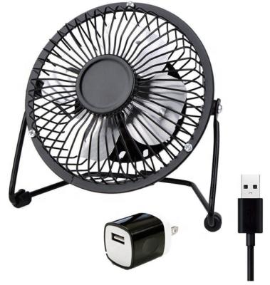 Cina Metal air cooling personal mini electric 4 inch desk table usb fan in vendita