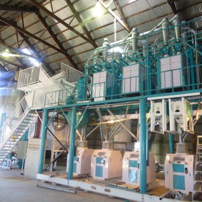 China Full Automatic 36 Ton Wheat Flour Milling Machinery Plant With Price for sale