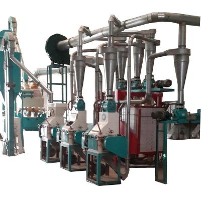 China Factory Flour Mill Atta Maida Suji Bran Rawa 125 Machine for sale