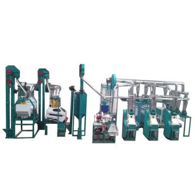 China Factory 10TPD maize maize ugali nshima flour machine for Kenya for sale