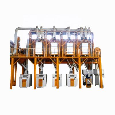 China 6FYDT-50T maize flour milling plant, 10t maize mill for sale