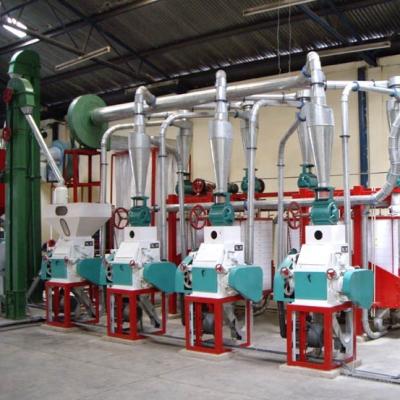 China High Quality Factory 30tpd Maize Milling Machine , Maize Grinds Flour Mill Processing Machine for sale