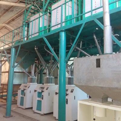 China Equipment full automatic maize mill milling machine for sale in Tanzania for sale