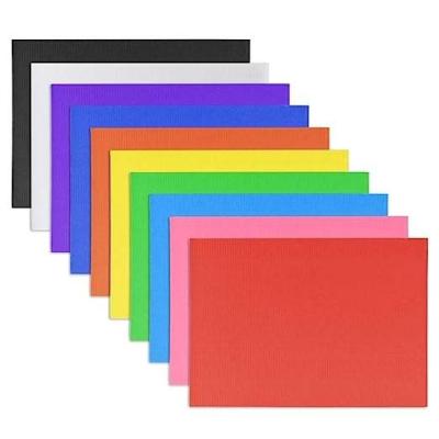 China Goods Made in China Colored Corrugated Sheets for Crafts Art Projects Diy Signs for sale