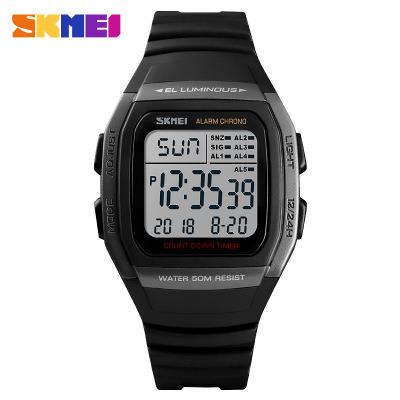 China Wholesale Automatic Date Skmei 1278 Outdoor Sports Men's Digital Watch Multifunctional Waterproof Wristwatches Relogio Masculino for sale