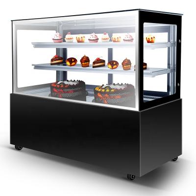 China Single-temperature Commercial 1.8M Refrigerator Bakery Showcase Cake Display for sale