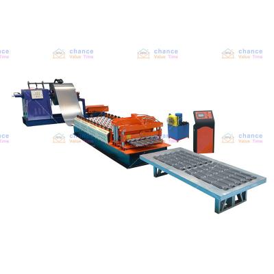 China Automatic Corrugated Roof Panel Making Machine Low Price Roof Panel Roll Forming Machine for sale