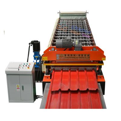 China 2021 Automatic Best Price Roof Tile Making Machinery Roof Panel Making Machine for sale