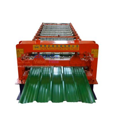 China Automatic Operate Metal Roofing Sheet Roll Forming Machine Price for sale