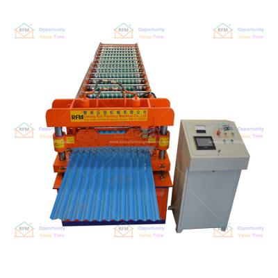 China Automatic Hot Selling 2020 Meters Customized Liming Exquisite Corrugated Metal Roofing Sheet Machine for sale