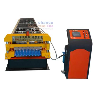 China Automatic Metal Corrugated Roof Forming Machine Factory Price for sale