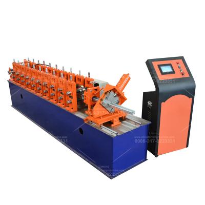 China Hotels All Kinds Of Style Stud And Track Roll Forming Machine Omega Channel Cold Roll Forming Machine for sale