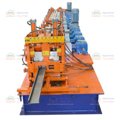 China Automatic Full Change CZ Purlin High Quality Automatic Roll Forming Machine for sale