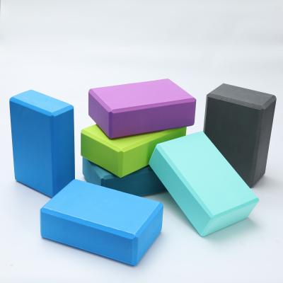 China The Bodybuilding Difference Colors Fitness Exercise Eva Yoga Block And Yoga Brick Props for sale