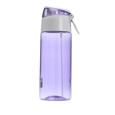 China Small Logo Water Bottles With Nozzle Custom Made Fashionable Viable Wholesale for sale