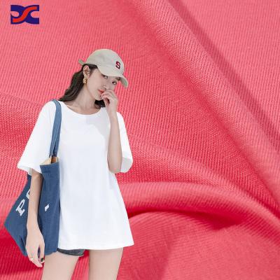 China Hot Sale Wicking Lower Prices T-shirt Professional High Quality Cloth Fabrics Fine Cotton Spandex 32S Tensile Spandex for sale