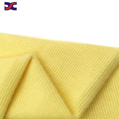 China Heat-insulation supima cotton jersey knit fabric ribbed polyester extra wide cotton fabric for tank top dress pajama sleepwear for sale