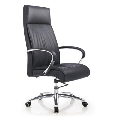 China Factory Wholesale Adjustable Swivel Executive Office Supply Height (Height) PU Leather Office Chairs for sale