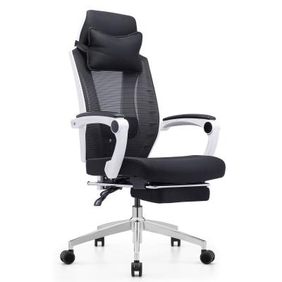 China Swivel Adjustable Modern Mesh (Height) Ergonomic Office Chair with Headrest and Linkage Armrest and Workstation Lumbar Support for sale