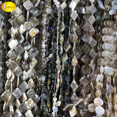 China The 100% natural color according to the Shell Beads Strand Disc natural pearly BROOM of different shapes of picture loose bead for sale