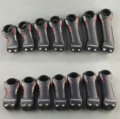 China Full Carbon Fiber Bike Stem Lightweight Bike Parts 6/17 Degree Mountain Road Bicycle Stems for sale