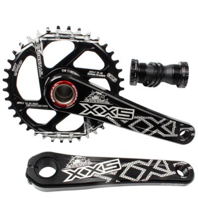 China BMX Bicycle Crankset Parts With Chain Wheel 104 BCD Mtb Crankset Lower Connecting Rods For Bicycle Parts Hollowtech Power for sale