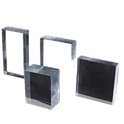 China Huiermei Acrylic Stock Fast Delivery 7 Day Solid Outdoor Thickness Clear Different Acrylic Plastic Display Racks For Outdoor Sign for sale