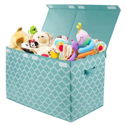 China Amazon Hot Sustainable Storage Box, Baby Monkey Colorful Folding Custom Kids Toy Cardboard Storage Toy Box / for sale