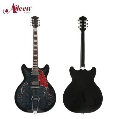 China Professional Jazz High Quality Semi-Hollow Body Style Maple OEM Electric Guitar (EGJ351) for sale