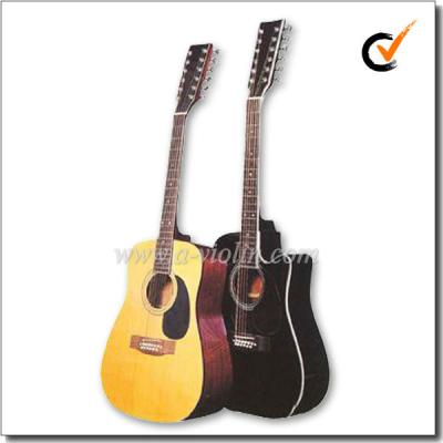 China Counter Plywood 41inch 12 String Electric Acoustic Guitar (AF8A8C12) for sale