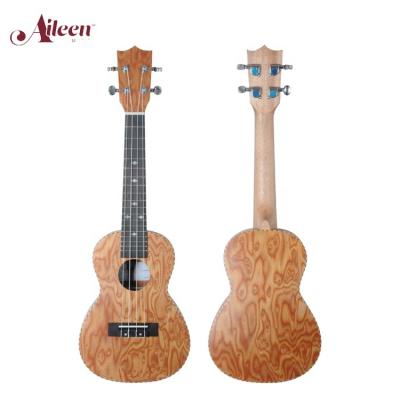 China Wholesale Rosewood Ukulele Fingerboard Artificial Flamed Laminated Wood Ukulele New (AU-K10) for sale