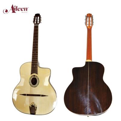 China By Upper Gypsy Arched Gypsy Guitar Jazz Guitar (AGJ600) Left Hand for sale