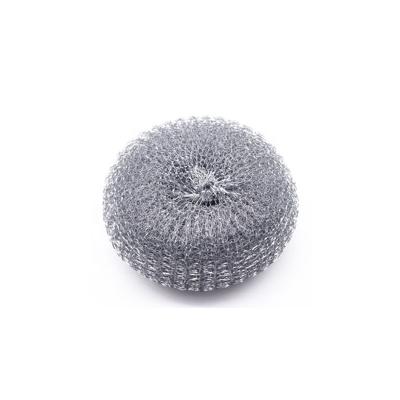 China Sustainable manufacturer galvanized silver mesh scourer esponja alambre scouring pad for sale